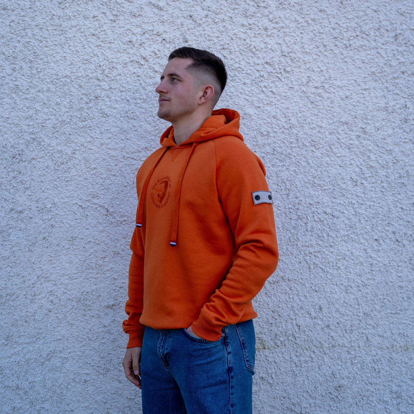 ORANGE HOODIE - Who's ACE