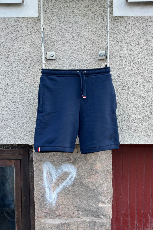 NAVY SWEATSHORTS