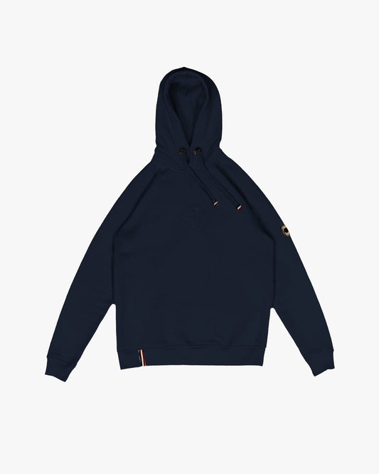 NAVY HOODIE - Who's ACE