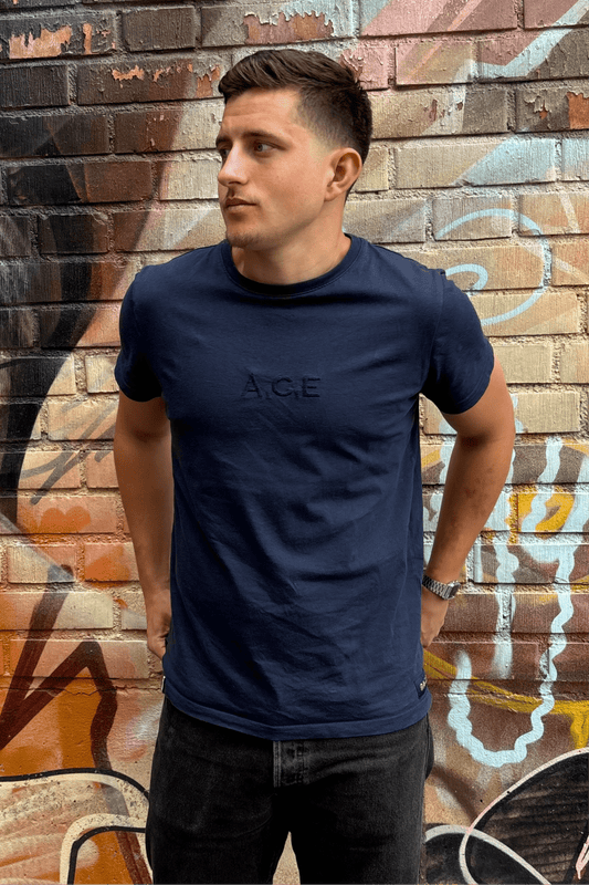 NAVY T - SHIRT - Who's ACE